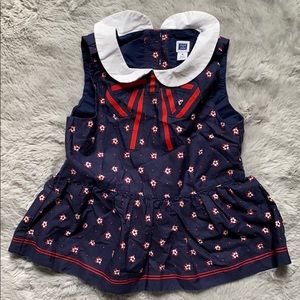 Janie and jack peplum top